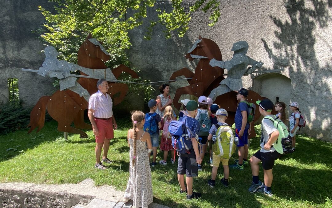 Ferienprogramm der KSK Surberg: Ein unvergesslicher Tag auf der Burg Hohenaschau